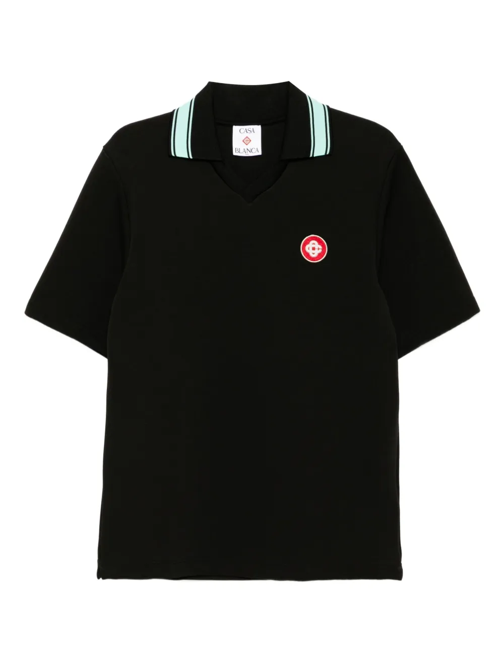 Casablanca T-shirt met korte mouwen Zwart