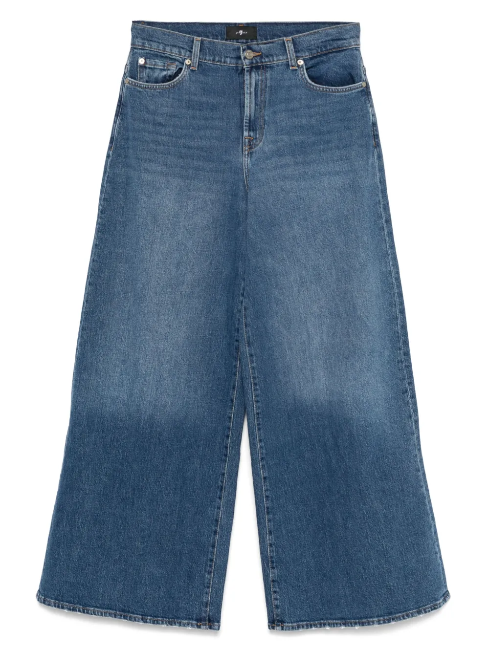 7 For All Mankind bleached-effect jeans | Blue | Image 1