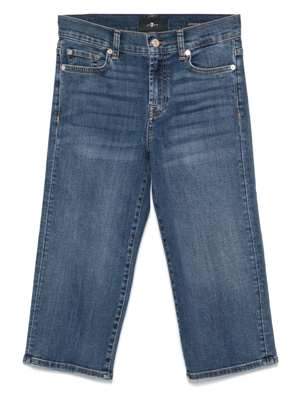 7 For All Mankind cropped jeans | azul | Image 1