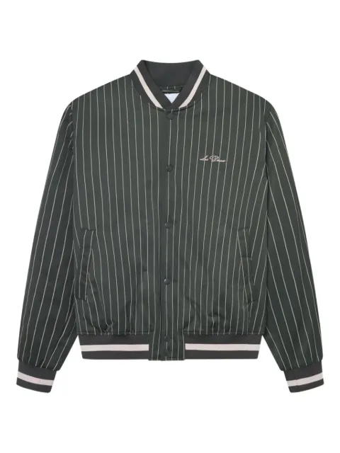 Les Deux pinstripe bomber jacket
