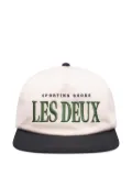 Les Deux logo-embroidered baseball cap - Pink