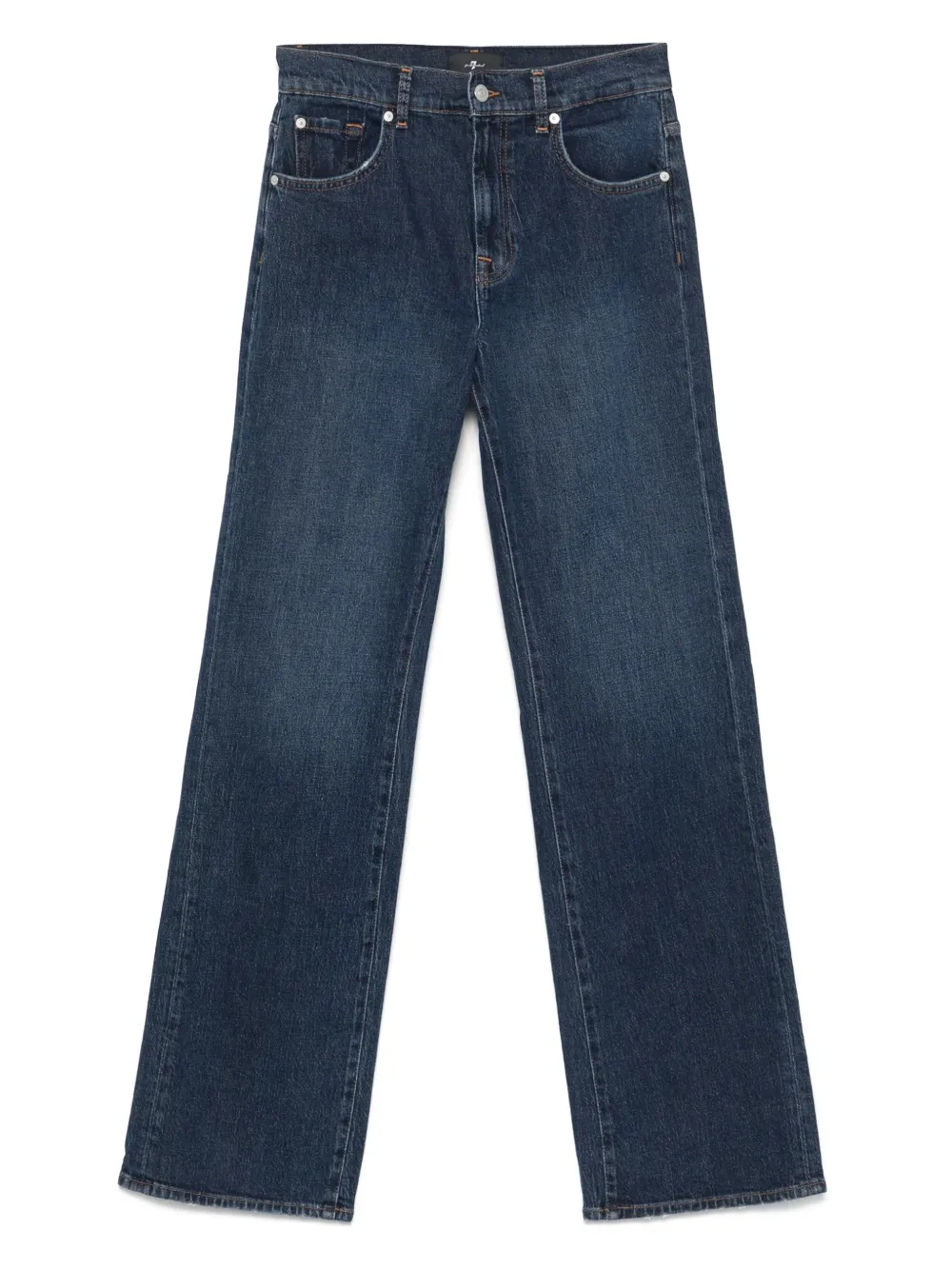 7 For All Mankind bleached-effect jeans | Blue | Image 1