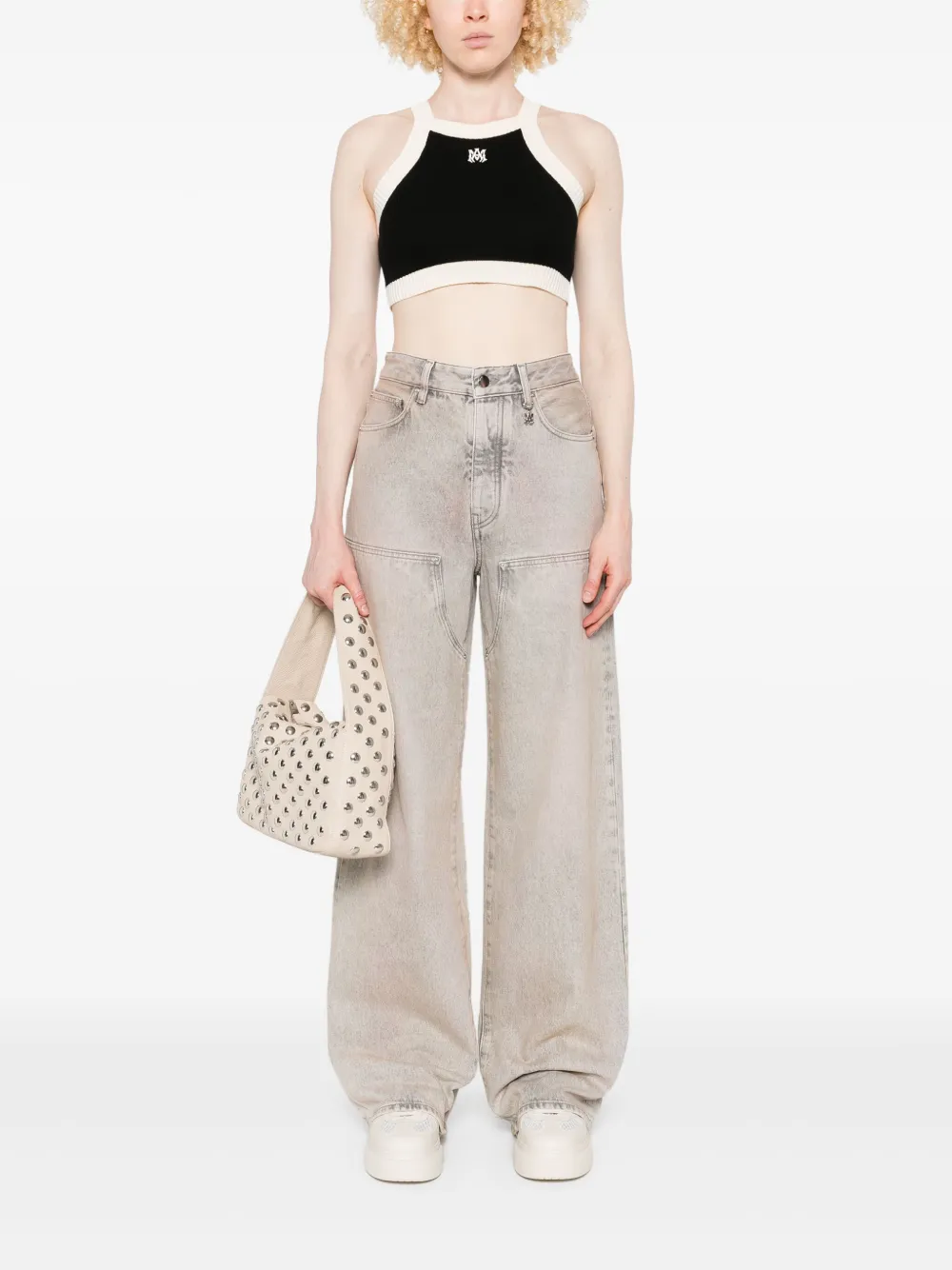 AMIRI Ma cropped tank top | Vests & Tank Tops | Image 2