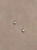 Sophie Buhai Petite Egg teardrop silver earrings