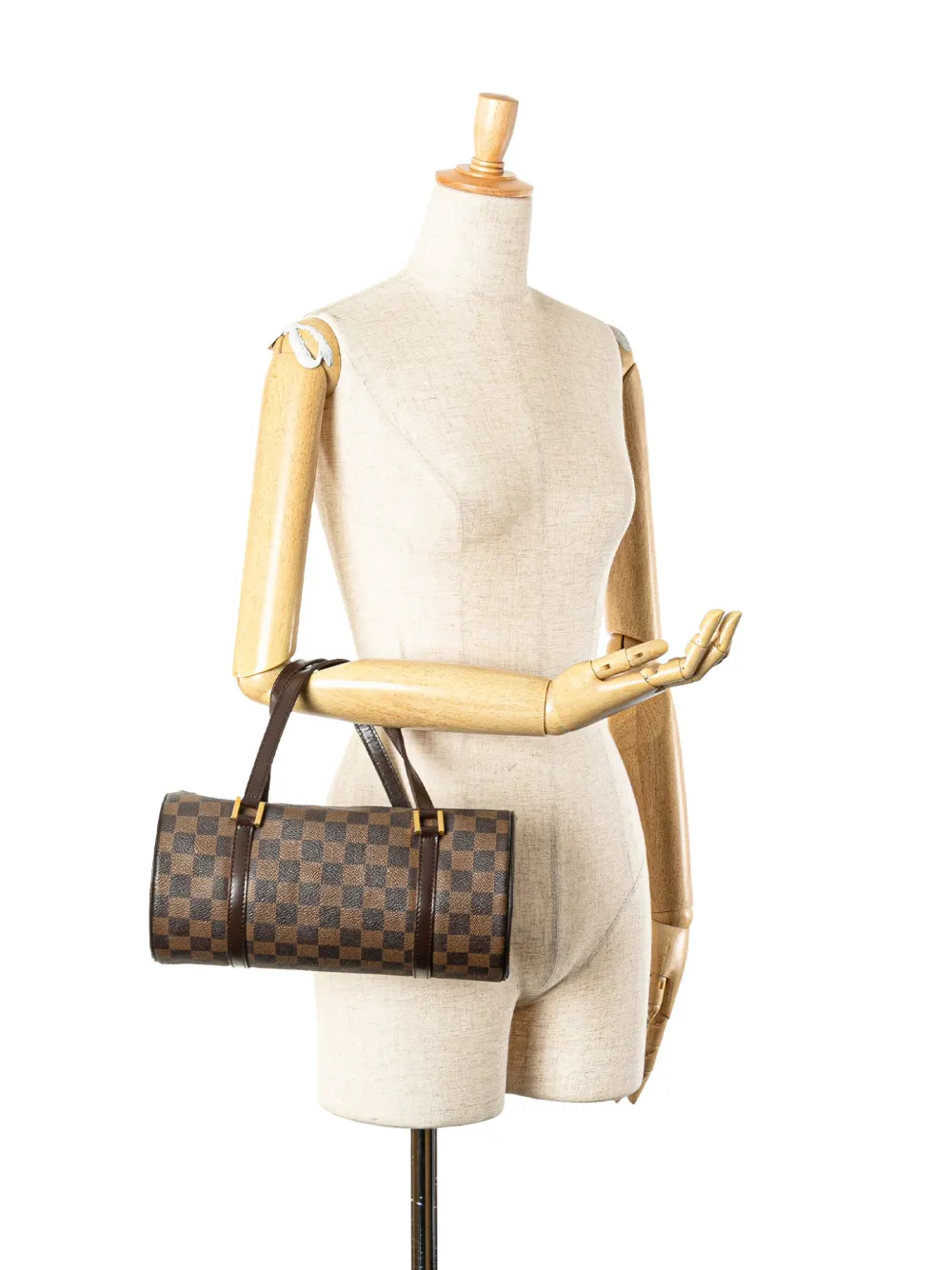 Louis Vuitton Pre-Owned 2003 Damier Ebene Papillon 26 handbag | Pre-Owned | Image 2