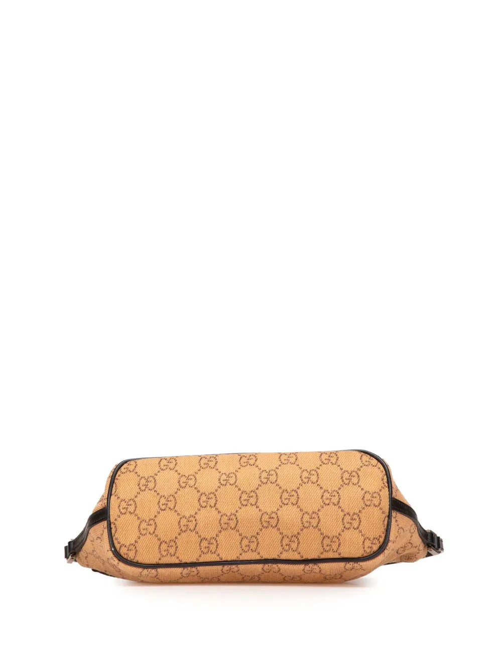 Pre-owned Gucci 2000-2015 Gg Denim Boat Shoulder Bag