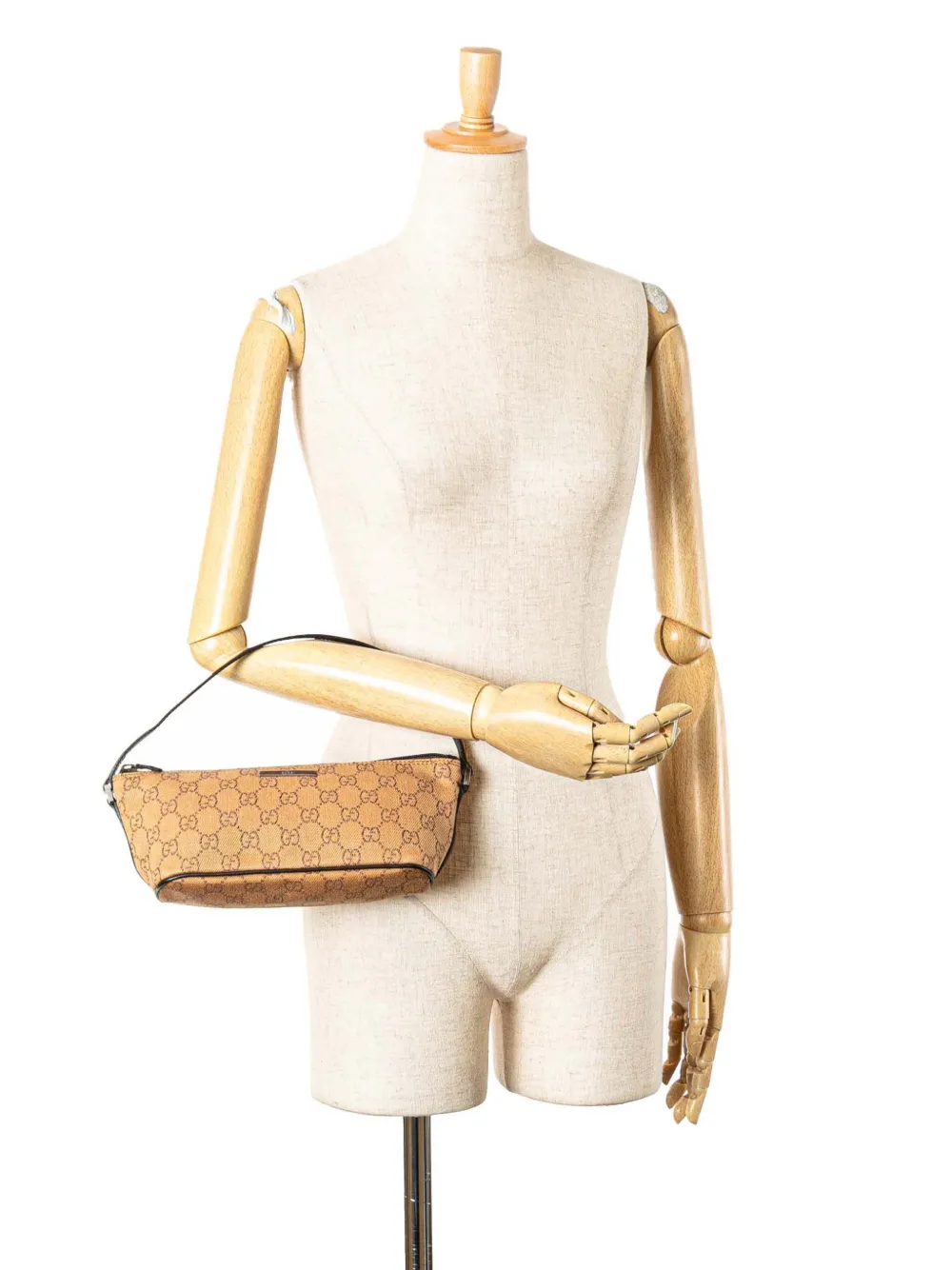Gucci Pre-Owned 2000-2015 GG Denim Boat shoulder bag | Pre-Owned | Image 2
