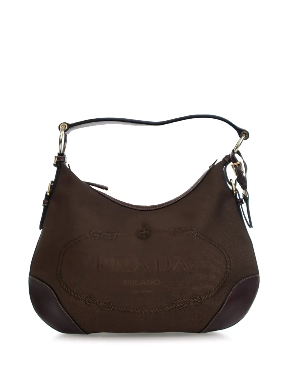 Prada Pre-Owned 2000-2013 ãã£ã³ãã¹ ã«ãã ã㎠ããŒããŒããã° - ãã©ãŠã³ Prada Pre-Owned 2000-2013 ãã£ã³ãã¹ ã«ãã ã㎠ããŒããŒããã° - ãã©ãŠã³
