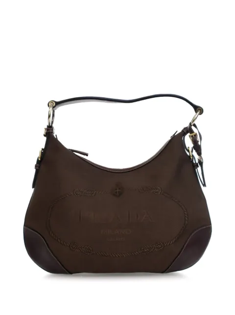Prada Pre-Owned 2000-2013 Canvas Canapa Logo hobo bag