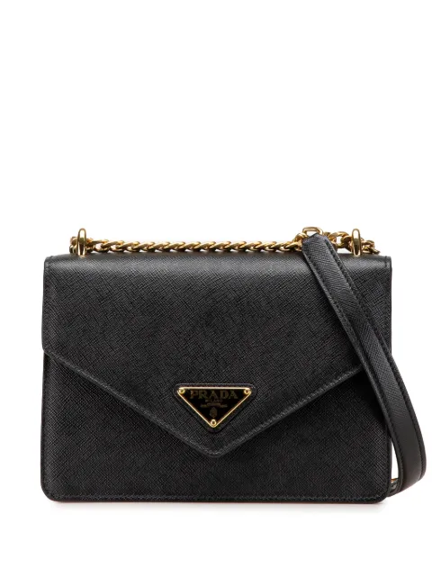 Prada Pre-Owned 2013-2024 Saffiano Envelope Chain crossbody bag