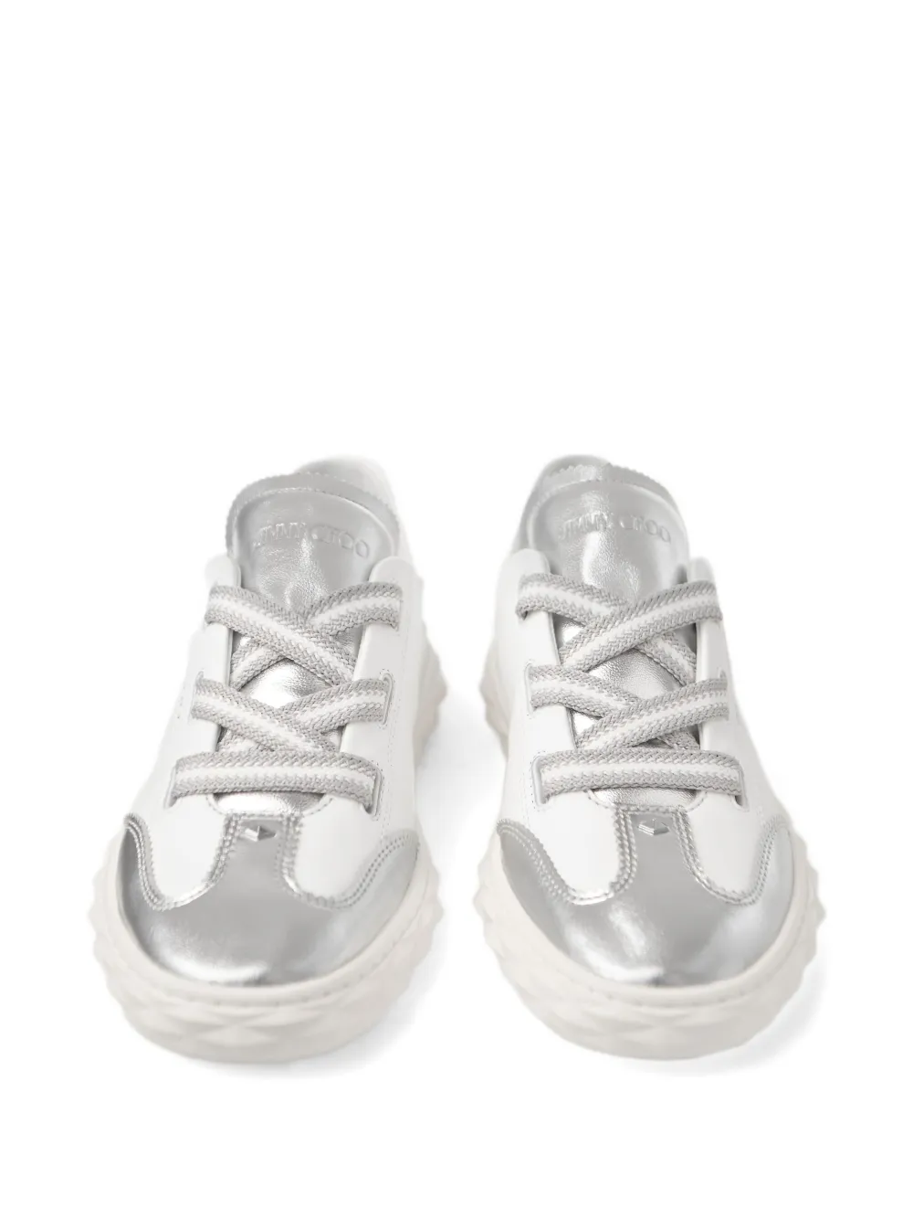 Jimmy Choo Diamond Light Flex sneakers Wit