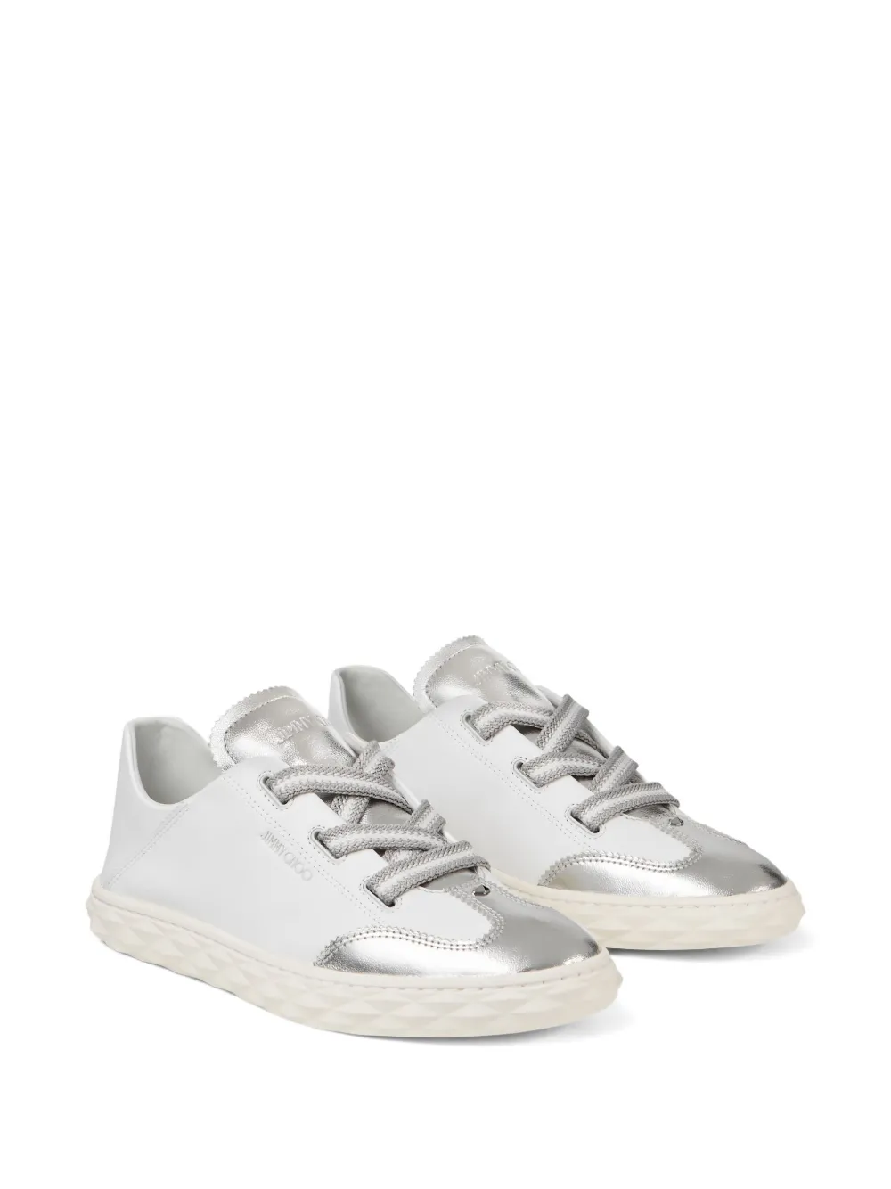 Jimmy Choo Diamond Light Flex sneakers Wit