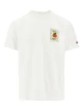 MC2 Saint Barth Stamp-print print T-shirt - White