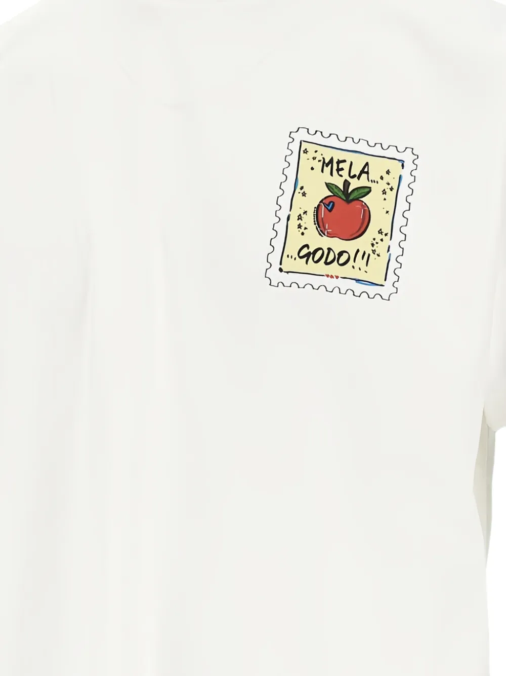 MC2 Saint Barth T-shirt met Stamp-print Wit