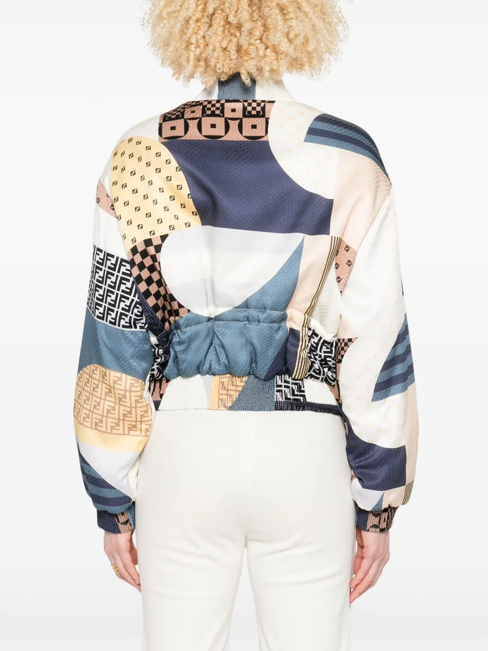 FENDI Omkeerbaar bomberjack Blauw