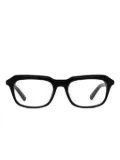 Jacquemus rectangle-frame glasses - Black
