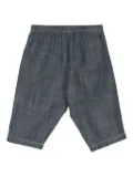 Bonpoint elastic-waist cotton trousers - Blue