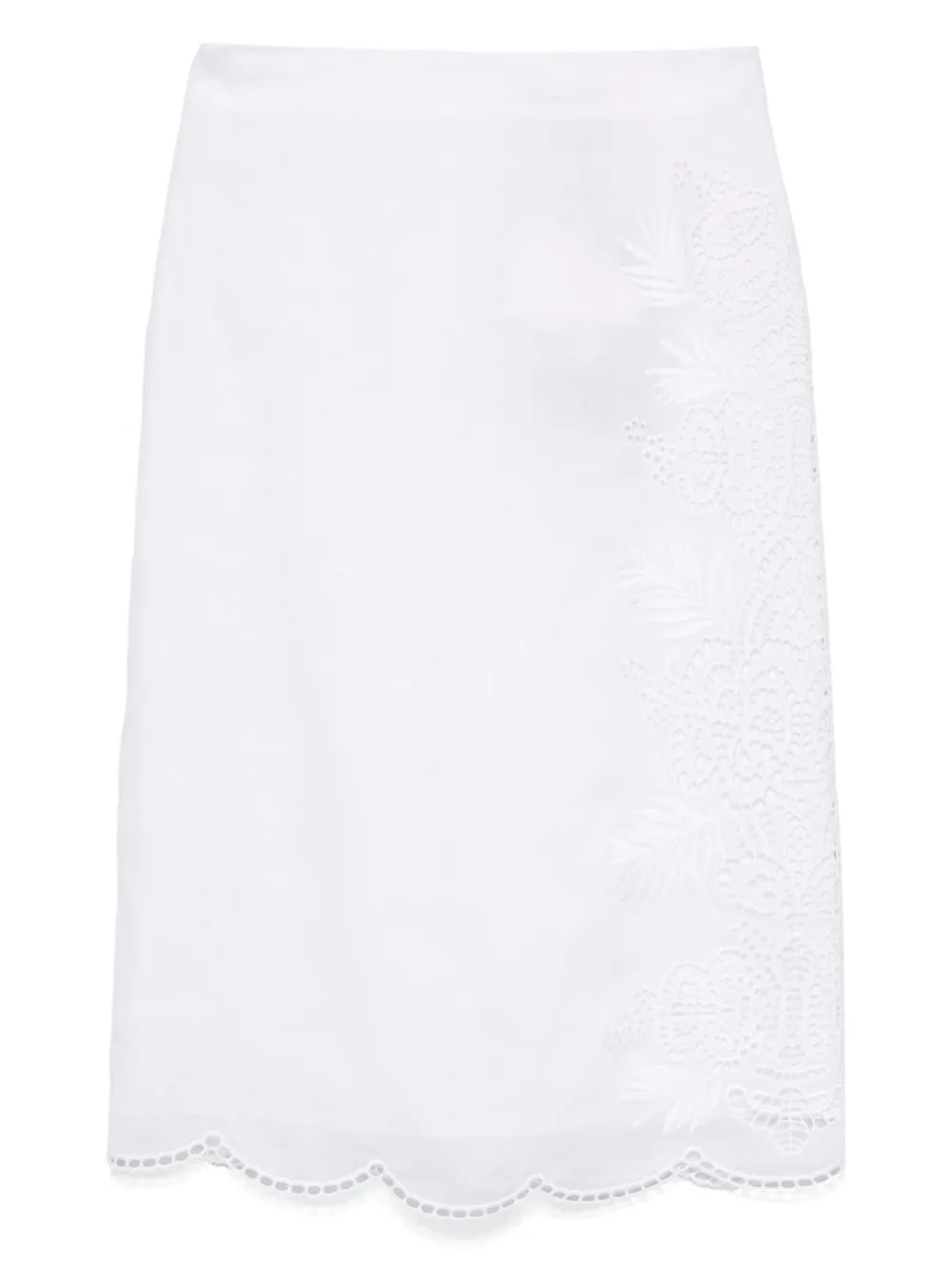 Max Mara Fify midi skirt Wit