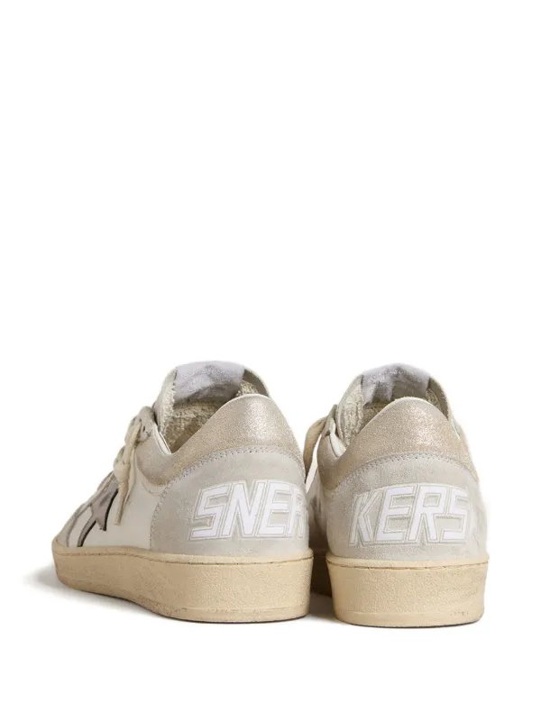 Golden Goose Ballstar レザースニーカー | ニュートラル | FARFETCH JP