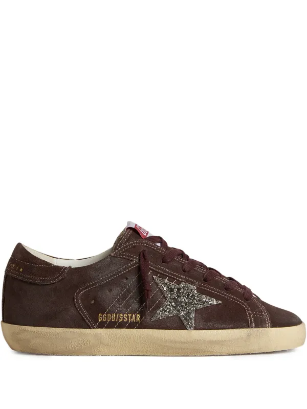 Golden Goose Super Star glitter-star Embellished Sneakers Brown  FARFETCH PH