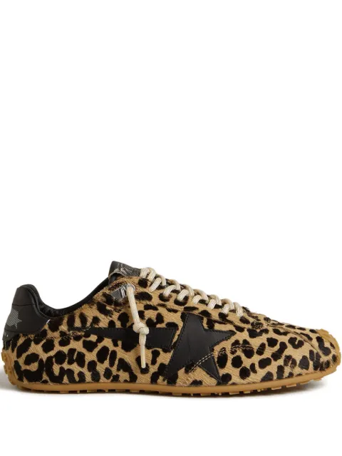 Golden Goose Marathon Speed leopard sneakers