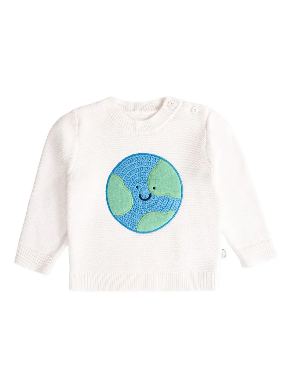 Stella McCartney Kids Trui met borduurwerk Wit