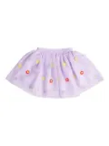 Stella McCartney Kids embroidered tulle skirt - Purple