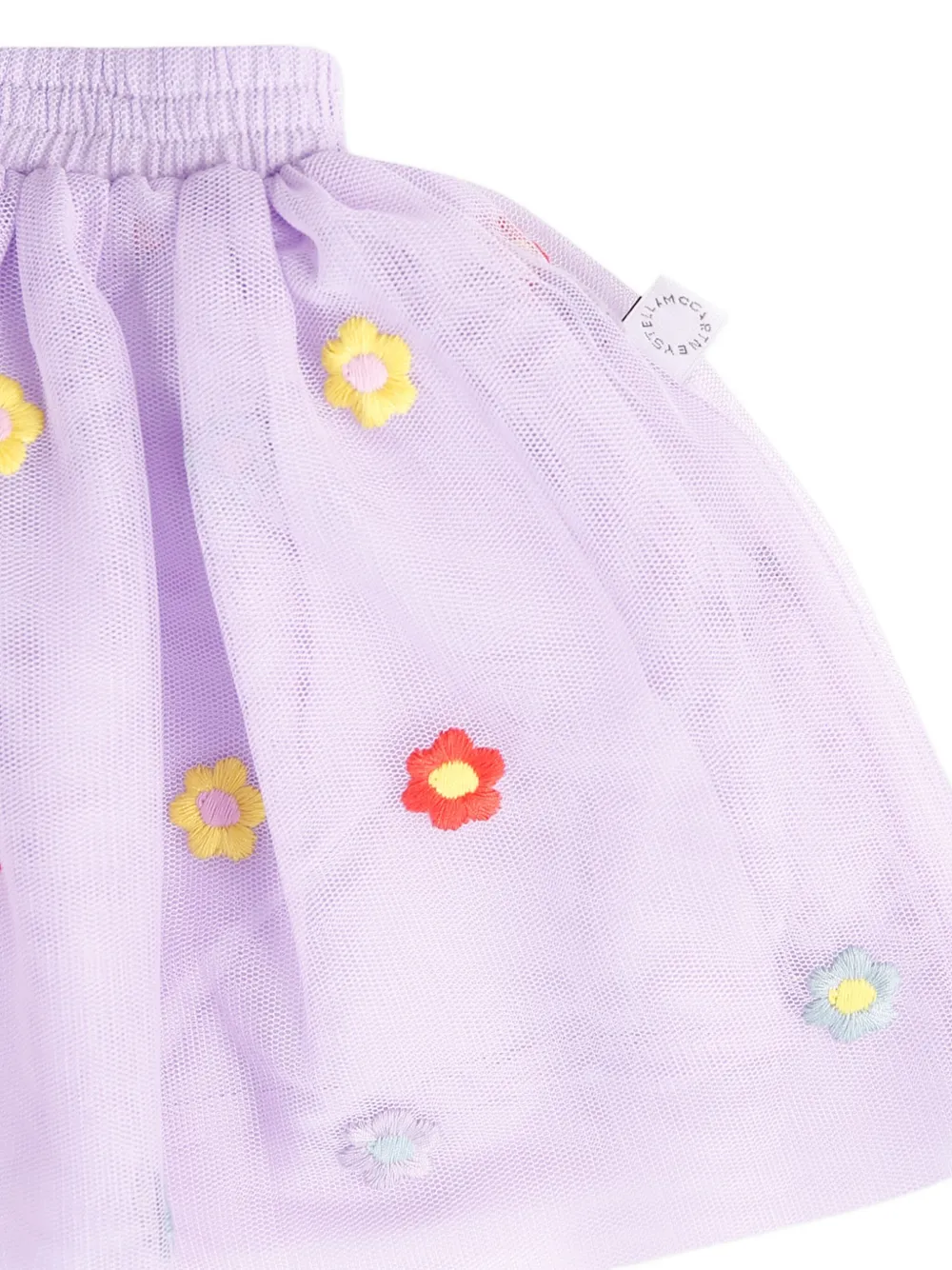 Stella McCartney Kids Tulen rok met borduurwerk Paars