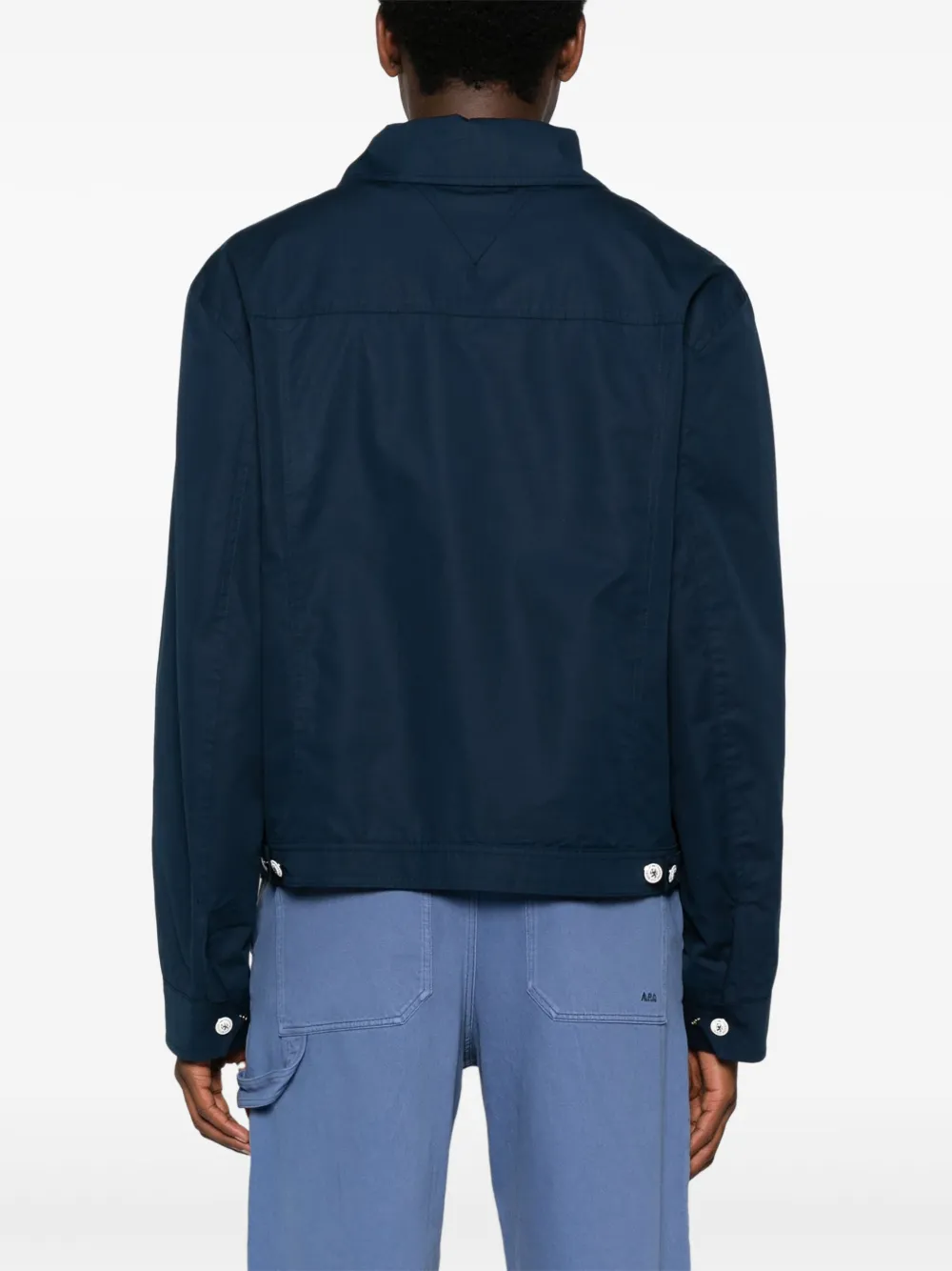 Tommy Hilfiger Katoenen shirtjack Blauw