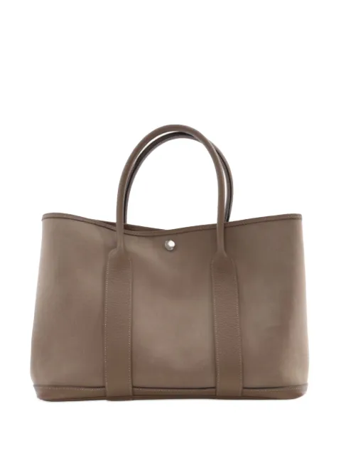 Hermès Pre-Owned 2020 トワル ネゴンダ ガーデンパーティー 36 トートバッグ