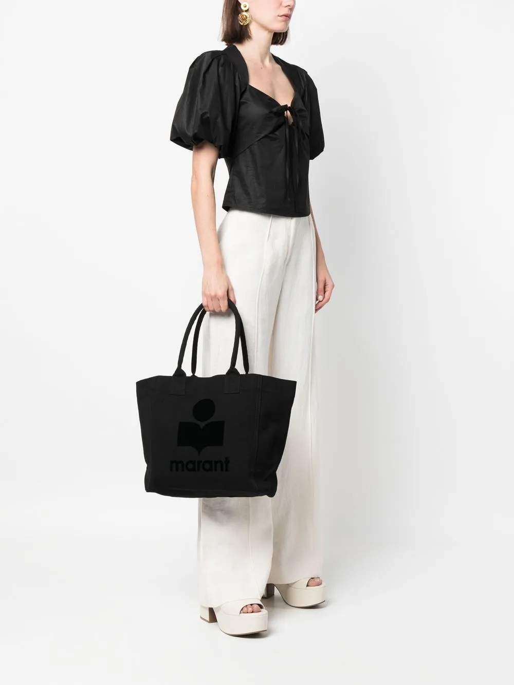 ISABEL MARANT cotton tote bag | Image 2
