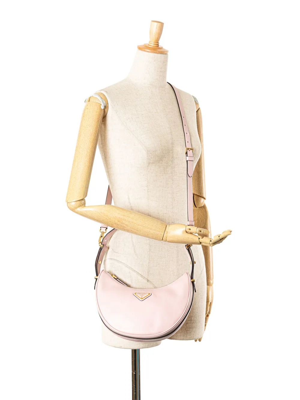 Prada Pre-Owned 2021-2024 Small Calfskin Arque satchel | Pre-Owned | Image 2