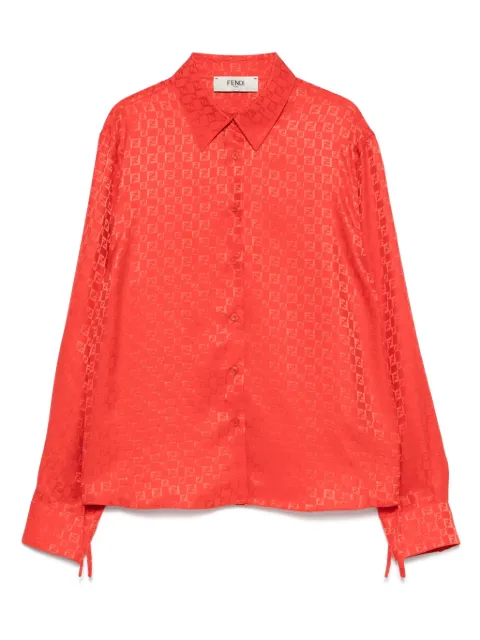 FENDI FF-jacquard shirt