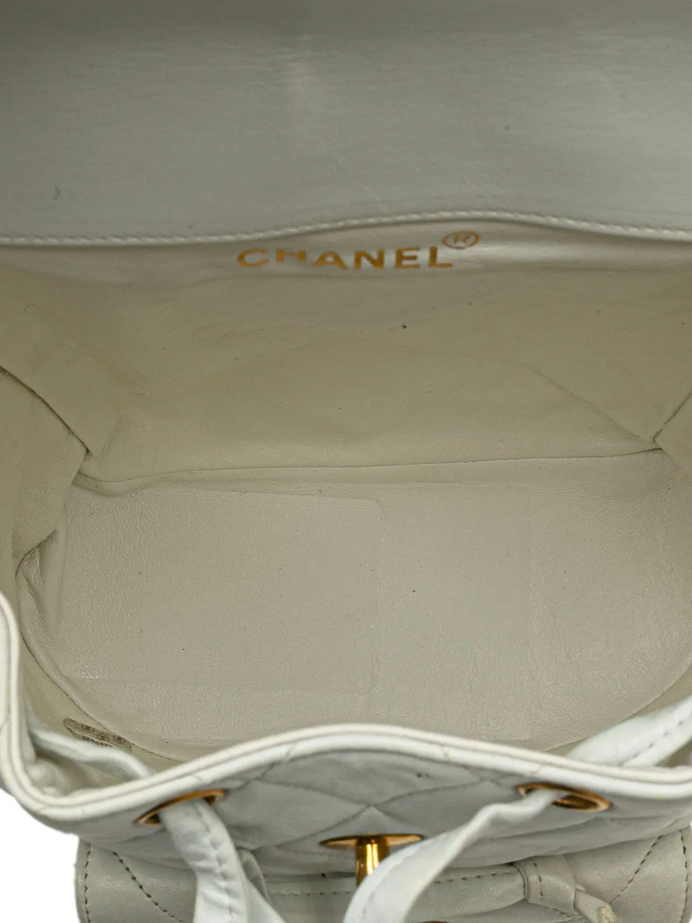 Pre-owned Chanel 1994-1996 Medium Quilted Lambskin Duma Backpack