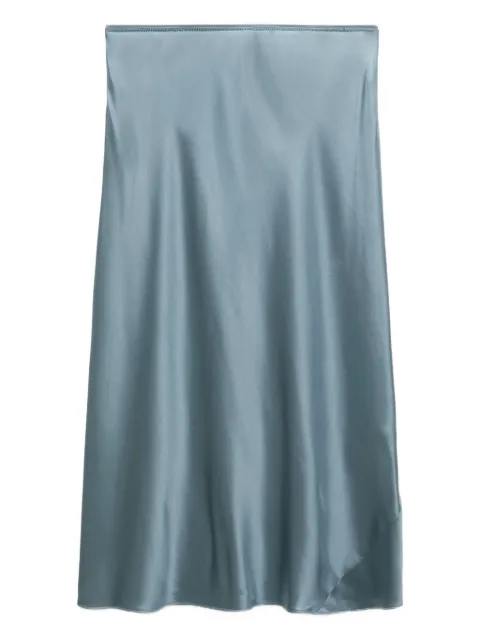 Dorothee Schumacher charmeuse silk slip skirt