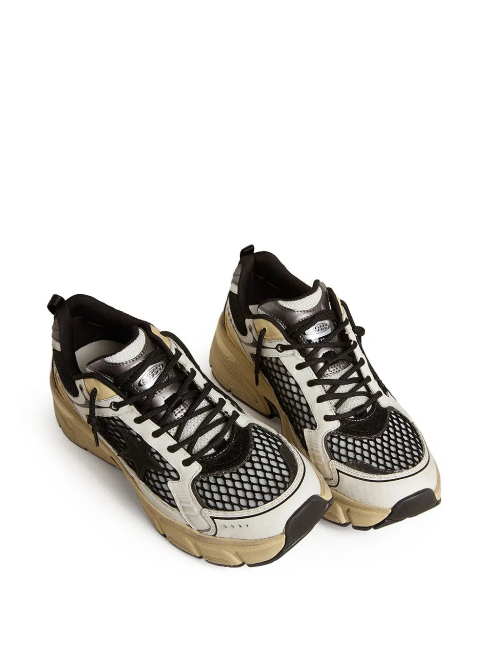 Golden Goose Lightstar leather sneakers White