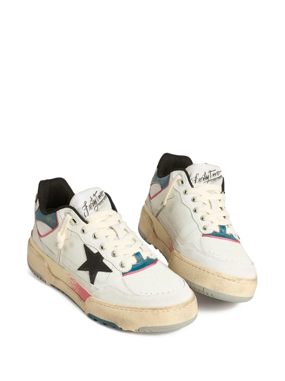 Golden Goose leather lace-up low-top sneakers | Low-Tops | Image 2