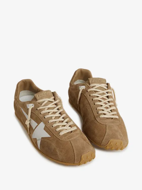Golden Goose سنيكر 'ماراثون سبيد' شمواه مزين بنجمة