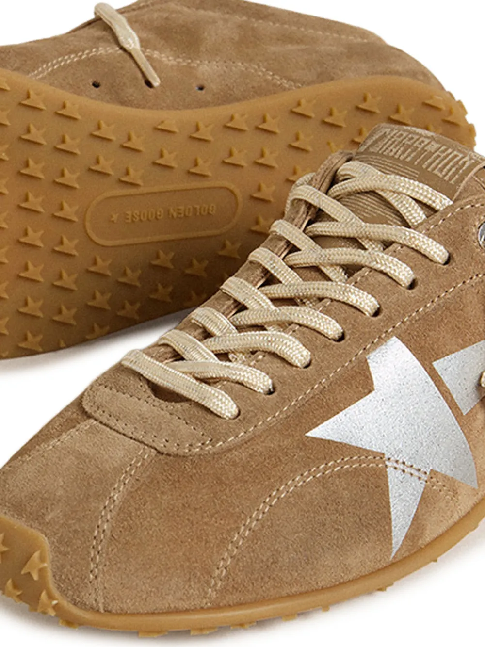 Golden Goose Marathon Speed suède sneakers Bruin