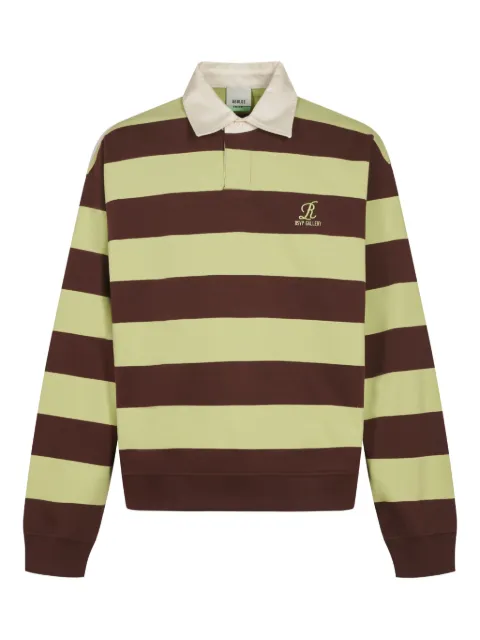 AGOLDE RSVP Rugby striped polo shirt