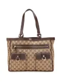 Gucci Pre-Owned 2000-2015 GG Canvas Abbey D Ring Pocket tote bag - Brown