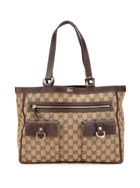 Gucci Pre-Owned 2000-2015 GG Canvas Abbey D Ring Pocket tote bag