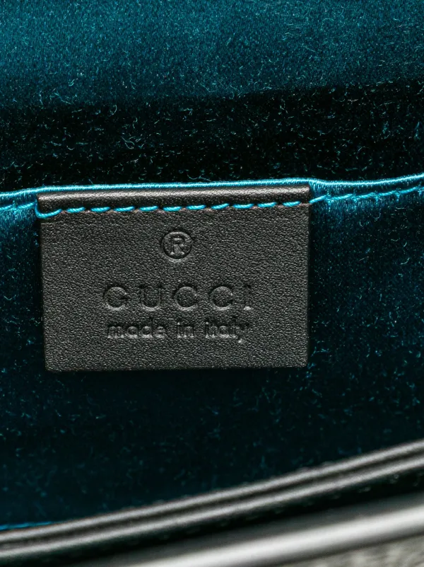 Gucci Pre-Owned 2016-2024 スモール スエード オフィディア チェーン