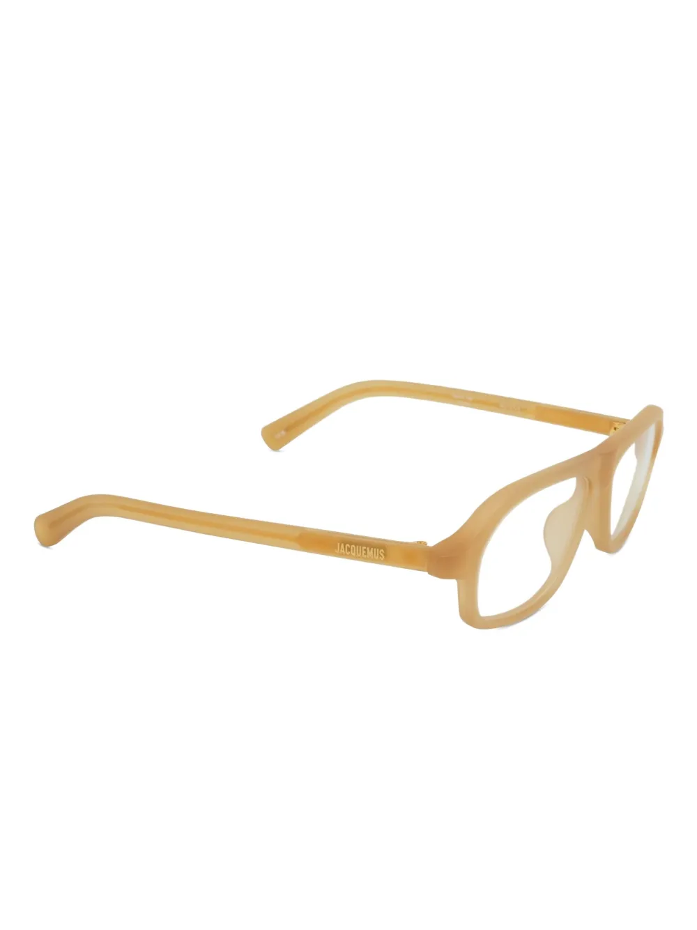 Jacquemus BÉCANE Matt Milky Brown Bruin