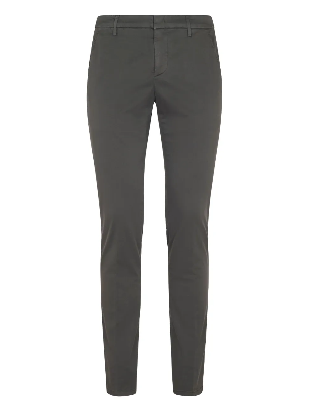 DONDUP cotton trousers - グレー DONDUP cotton trousers - グレー