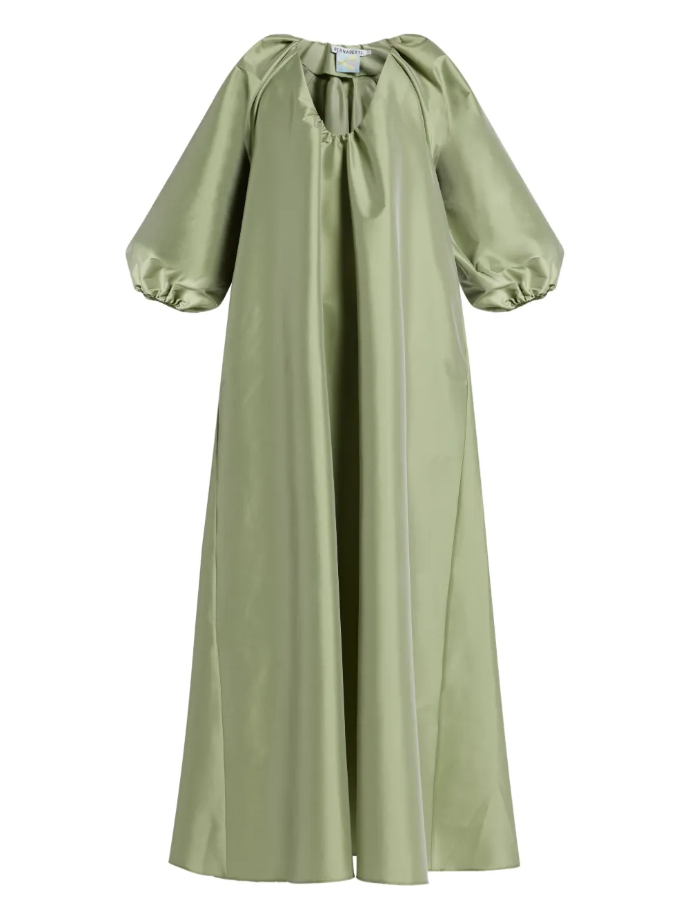 Bernadette balloon-sleeve maxi dress | Green | Image 1