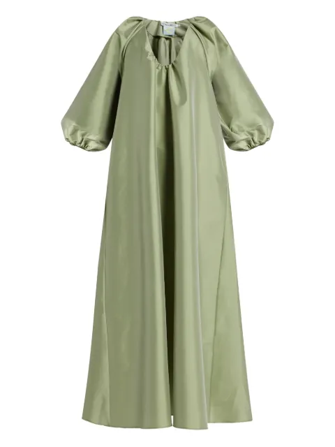 Bernadette balloon-sleeve maxi dress