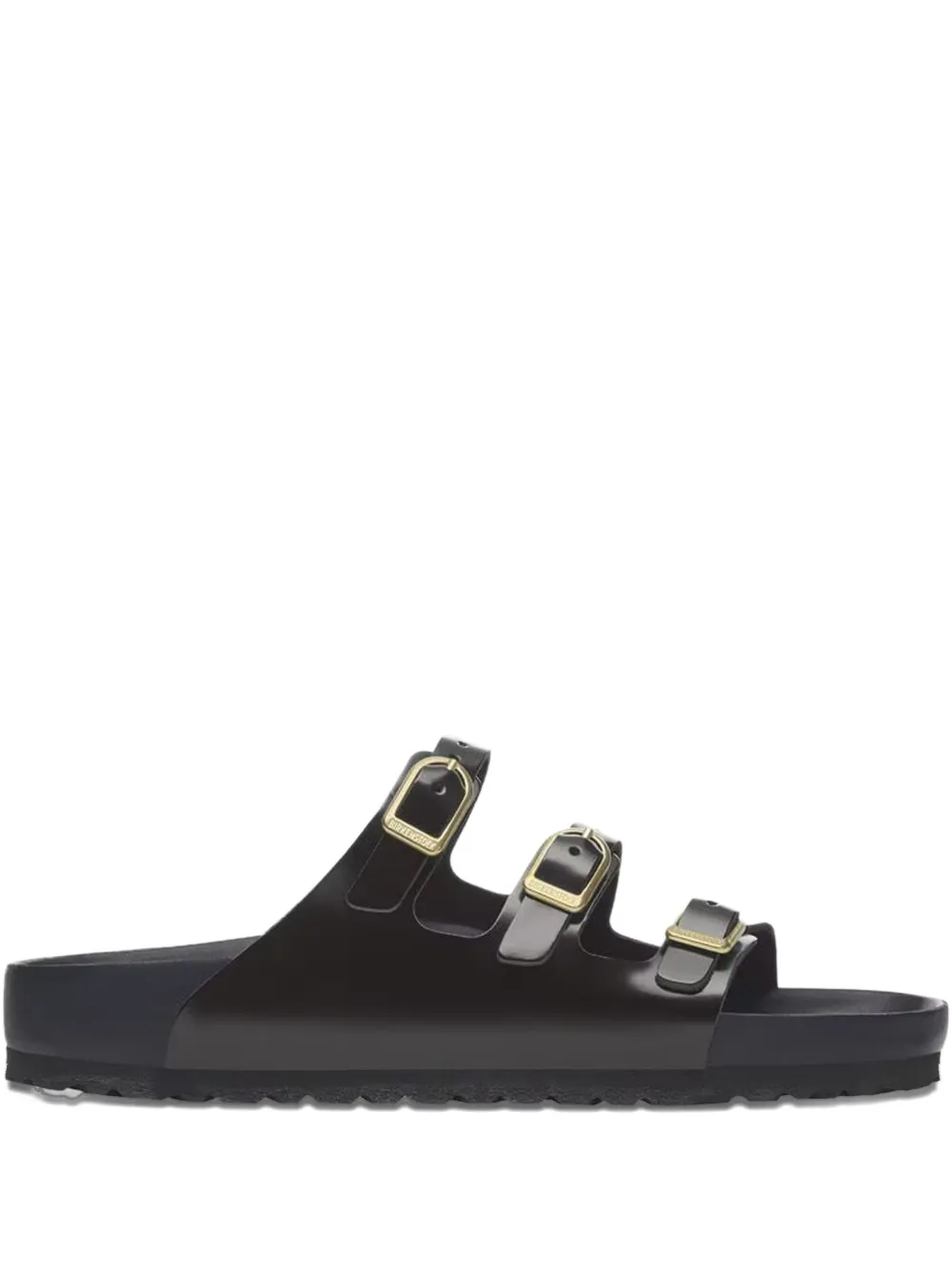 Birkenstock Florida three-buckle slide sandals Black