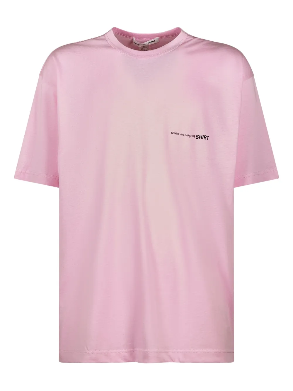 Comme Des Garçons Shirt T-shirt met logoprint Roze