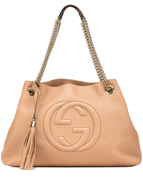 Gucci Pre-Owned tote Soho mediana de piel y cadena 2000-2015